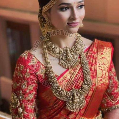 Traditional South Indian Bridal Jewellery Set
