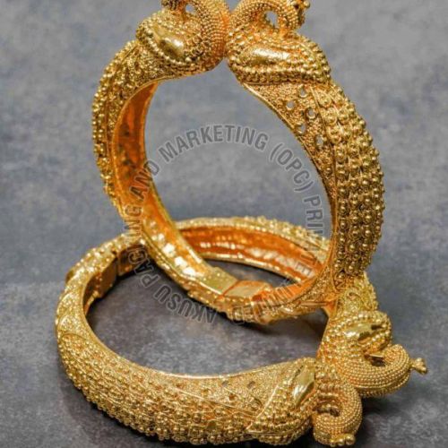 Traditional Temple Design Kada Bracelet
