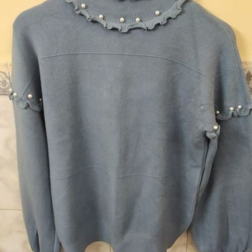 Gray Ladies Woolen Top