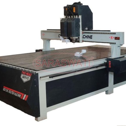 Two Head CNC Router Machine