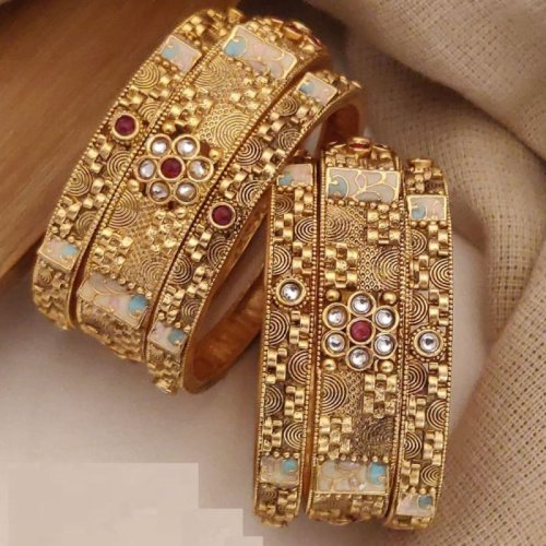 Brass Bangles Set