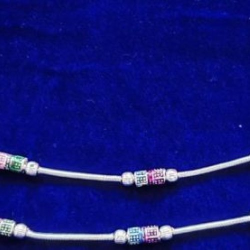Authentic Sterling Silver Indian Anklet