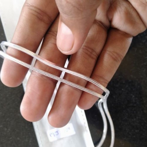 Modern Minimalist Silver Women Anklet