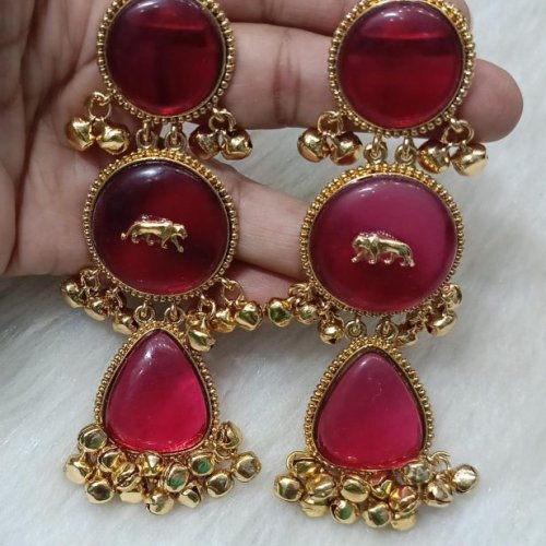 Designer Long Earrings