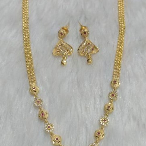 Gold Pendant Set