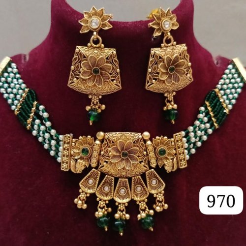 Rajwadi Jewellery Set