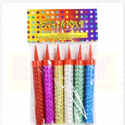 Happy Birthday Fire Candle