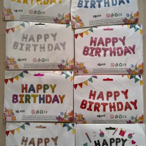 Happy Birthday Foil Balloon