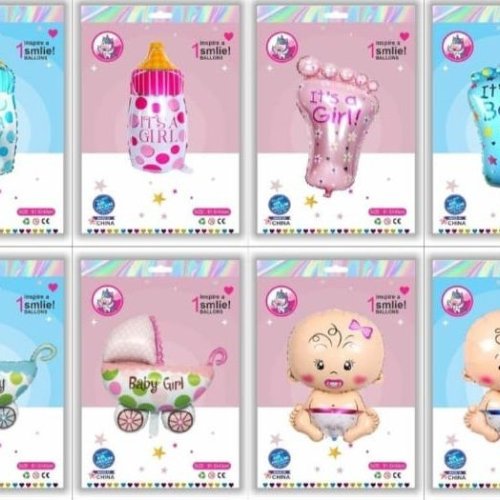 Multicolor Baby Shower Foil Balloon