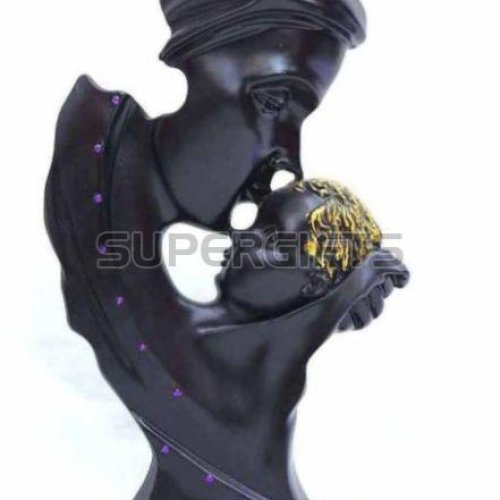 Mother Child Metal Statue