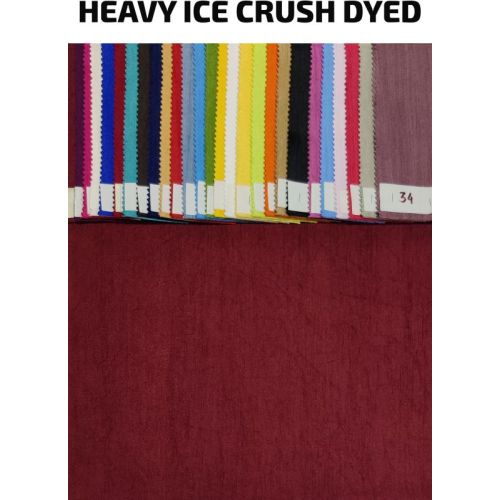 Heavy Ice Crush Dyed Curtain Fabric