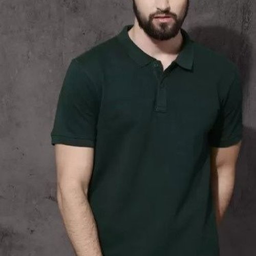 Men Cotton Polo T Shirt