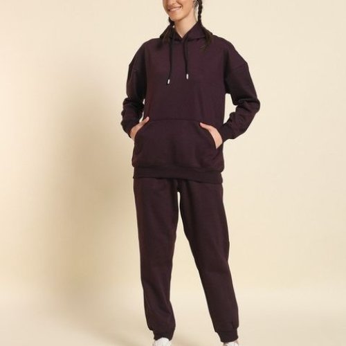 Poly Cotton Fleece Oversize Women Hoodie