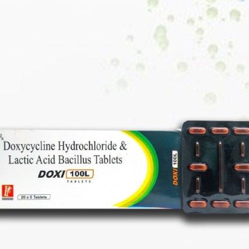 Doxy-100L Doxycycline and Lactic Acid Bacillus 60 Million Spores Tablets