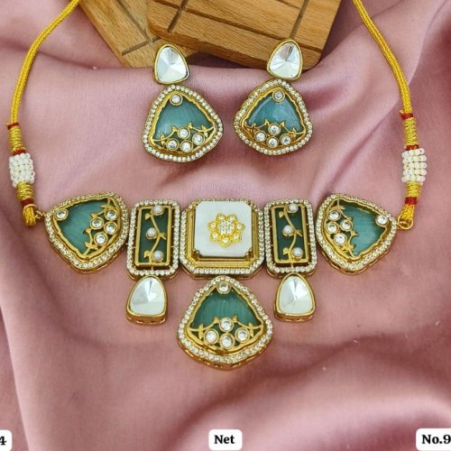 Choker Kundan Necklace Set
