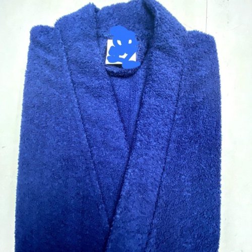 Folded Terry Cotton Dry Wrap Bathrobe