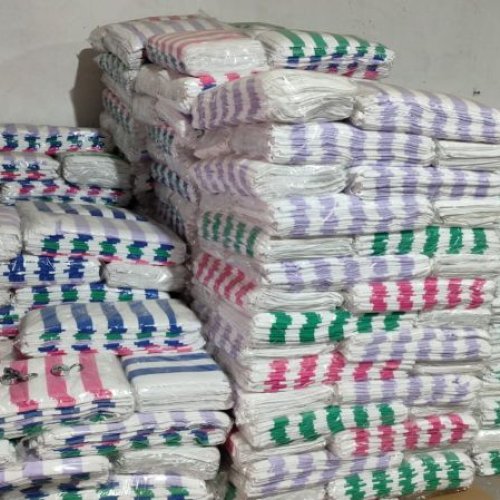 Purple Stripe Cotton Bath Towel