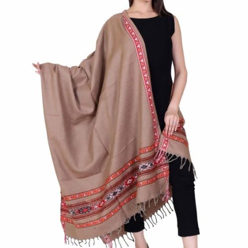 Ladies Tt Kullu Woolen Shawl