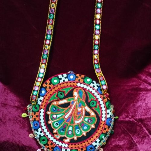 Embroidered Navratri Side Bag