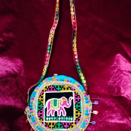 Traditional Embroidered Navratri Side Bag