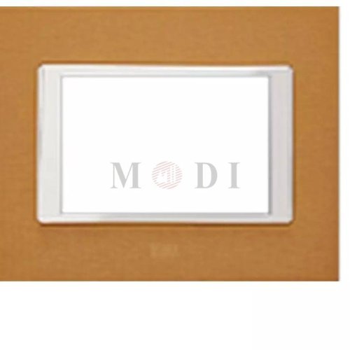 Anchor Gold Finish 4-Gang Switch Plate