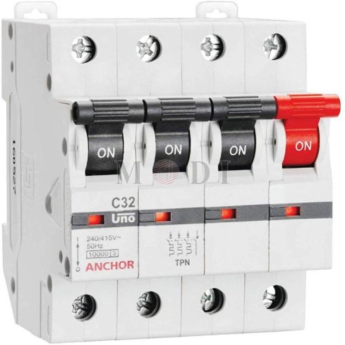 Anchor Main Switch with Miniature Circuit Breaker