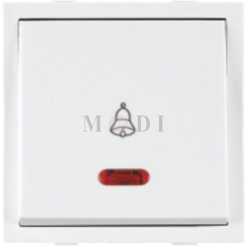 Anchor Roma Bell Push Switch with LED Indicator
