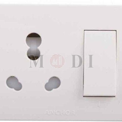 Anchor Two in One Switch &AMP; Socket Combo