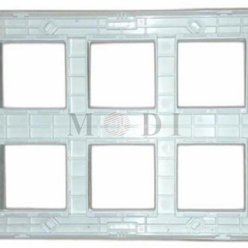 Anchor Wooden Finish Modular Switch Plate