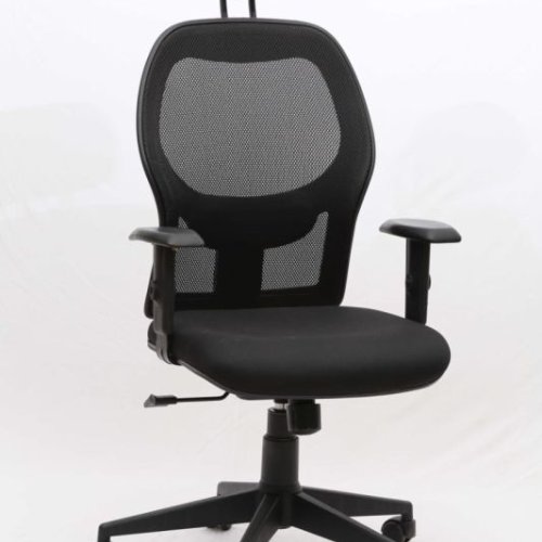 Mesh Revolving High Back Office Chair With Head Rest
