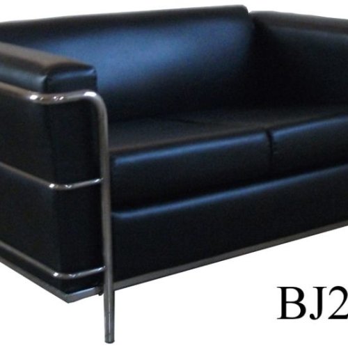 Metal Frame Two Seater Sofa