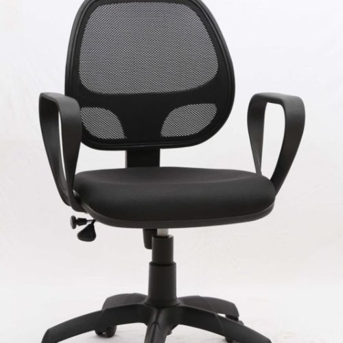 Mid Back Upholstered Mesh Office Chair