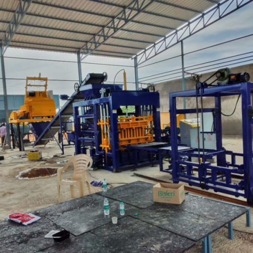 Concrete Brick Machine