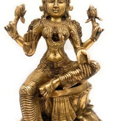 Bhunes Brass Laxmi Idol Statue