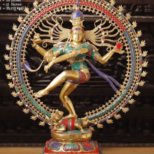 Brass Large Nataraja Statue