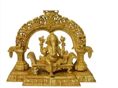 Brass Lord Ganesh Statue