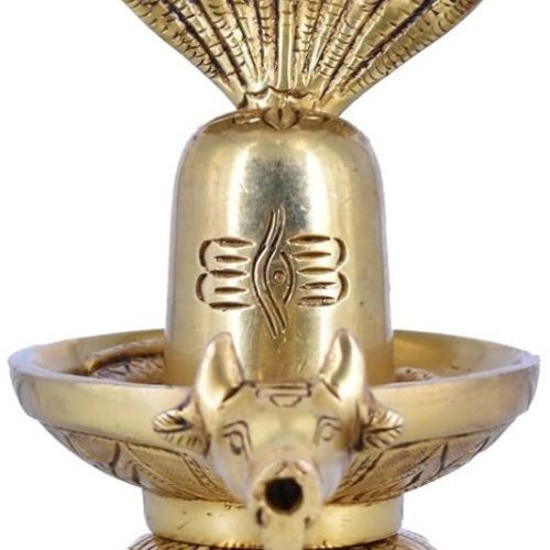 Gold Brass Lord Shiva Lingam