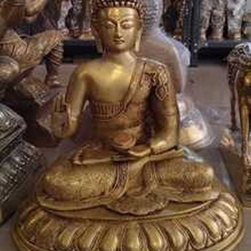 Lord Buddha Brass Statue