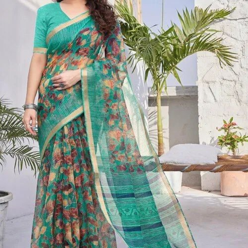 Ladies Designer Kota Doria Saree
