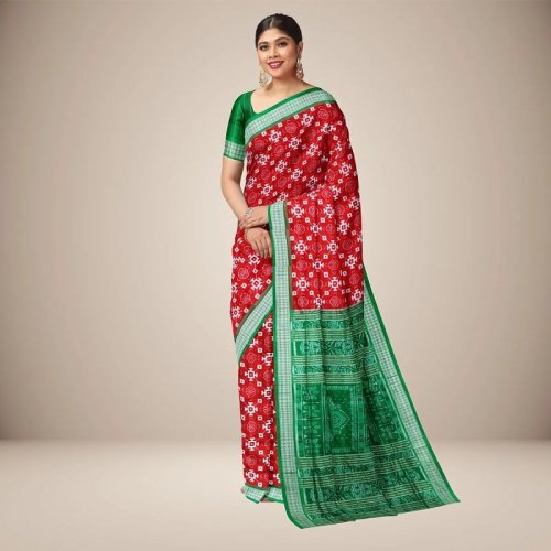 Ladies Designer Sambalpuri Silk Saree