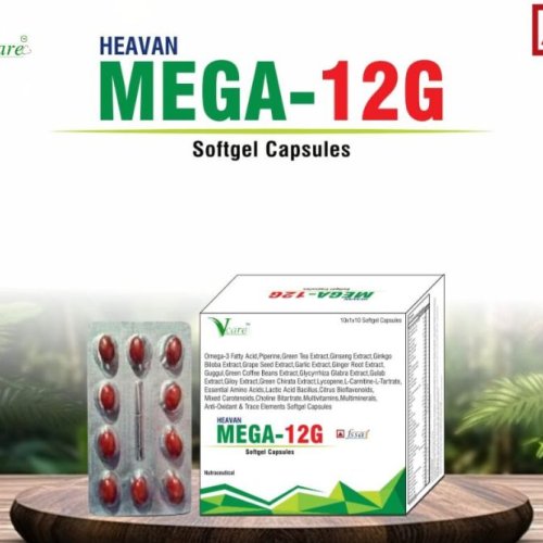 Mega 12G Omega 3 Capsule
