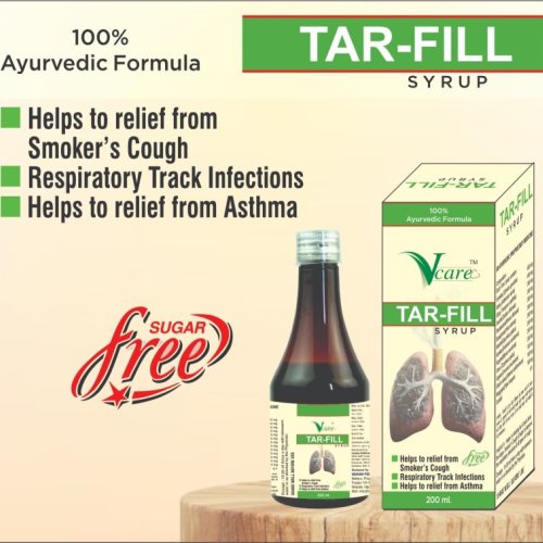 Vcare Tar Fill Sugar Free Cough Syrup