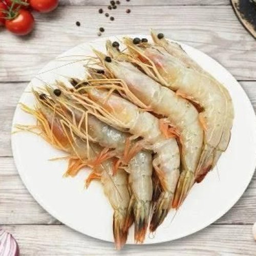 Fresh Sea White Prawns