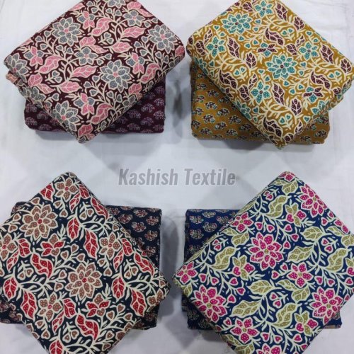 Foiled Printed Fabric