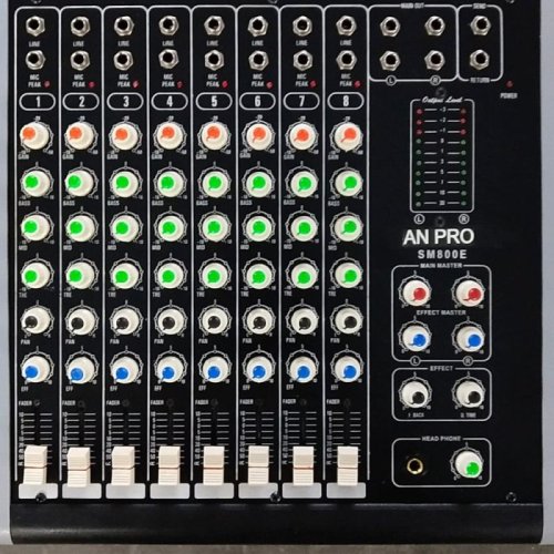 An Pro SM800E DJ Mixer