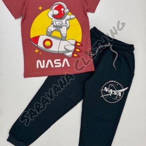 Boys Astronaut Jogger Set