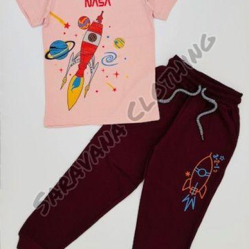 Boys Space Themed Jogger Set