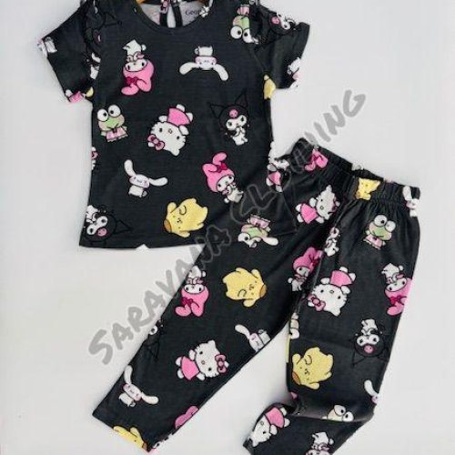 Girls Sanrio Characters Pajama Set