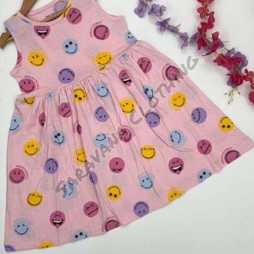 Girls Smiley Face Sundress