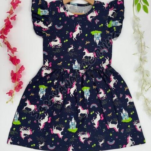Girls Unicorn Kingdom Frock